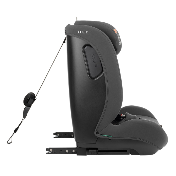 Κάθισμα Αυτοκινήτου ISOfix (76-150εκ. Ύψος) Kikka Boo i-Flit i-Size Dark Grey