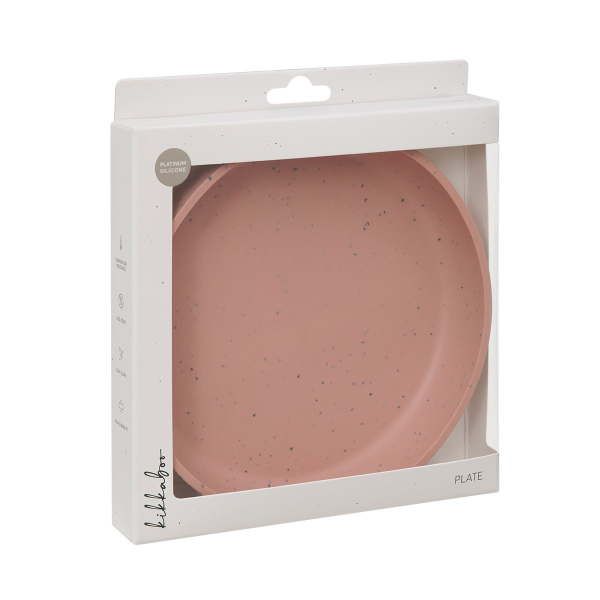Πιάτο Σιλικόνης (Φ18.2x3) Kikka Boo Blush