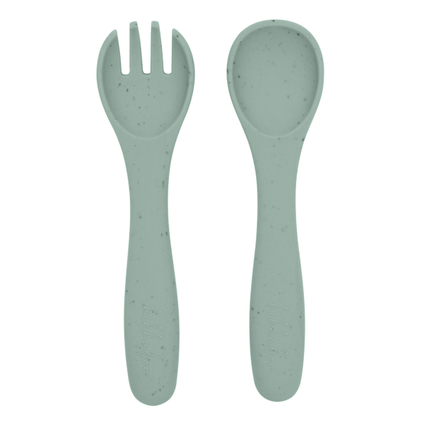 Κουτάλι + Πιρούνι (Σετ) Kikka Boo Sage