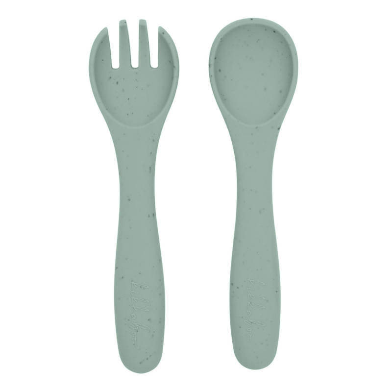 Κουτάλι + Πιρούνι (Σετ) Kikka Boo Sage