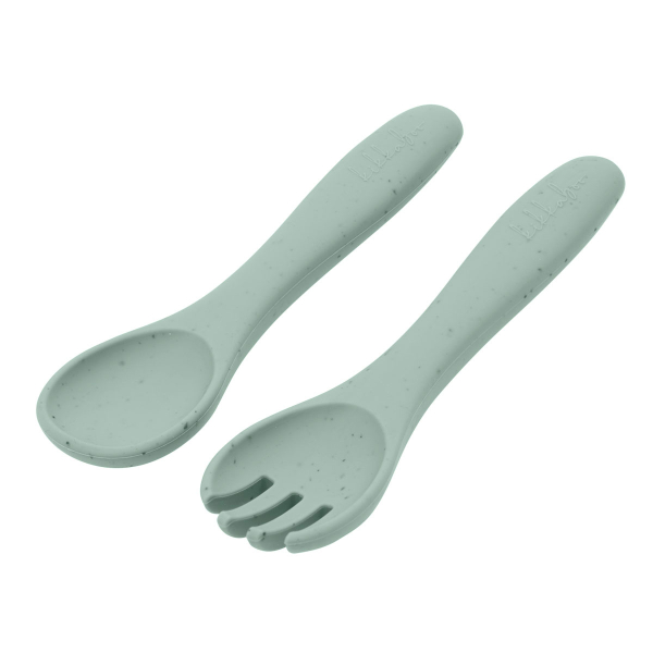 Κουτάλι + Πιρούνι (Σετ) Kikka Boo Sage