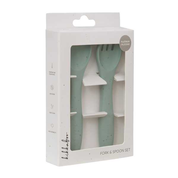 Κουτάλι + Πιρούνι (Σετ) Kikka Boo Sage