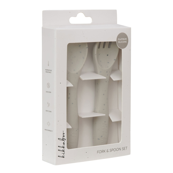 Κουτάλι + Πιρούνι (Σετ) Kikka Boo Sand