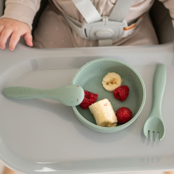 Μπωλ Σιλικόνης (Φ12x4) Kikka Boo Sage