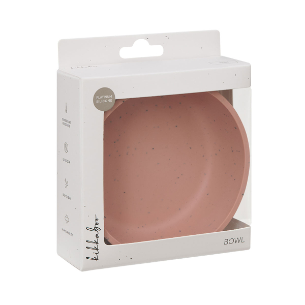 Μπωλ Σιλικόνης (Φ12x4) Kikka Boo Blush
