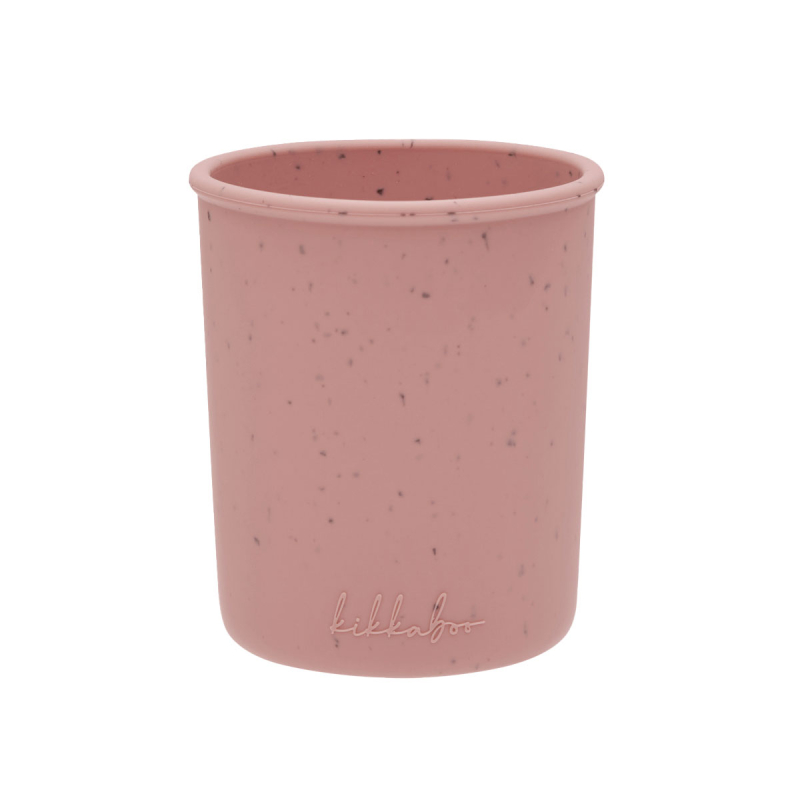 Ποτήρι Σιλικόνης (Φ7x8) Kikka Boo Blush