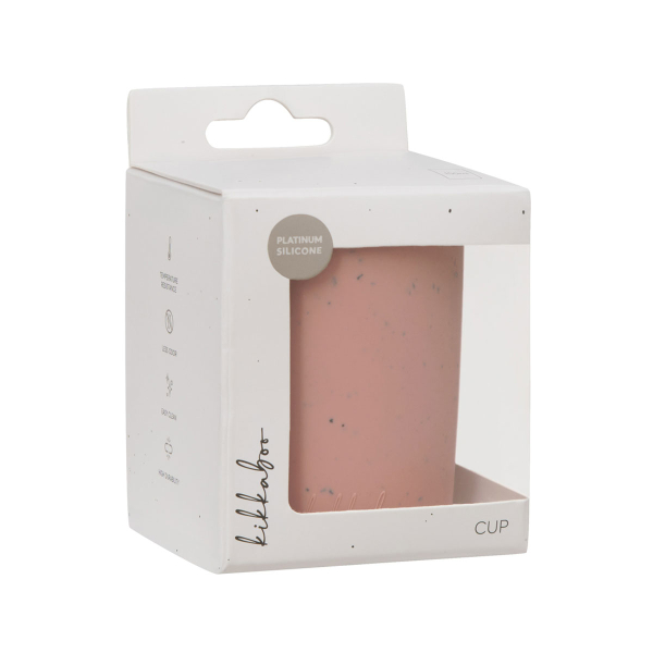 Ποτήρι Σιλικόνης (Φ7x8) Kikka Boo Blush