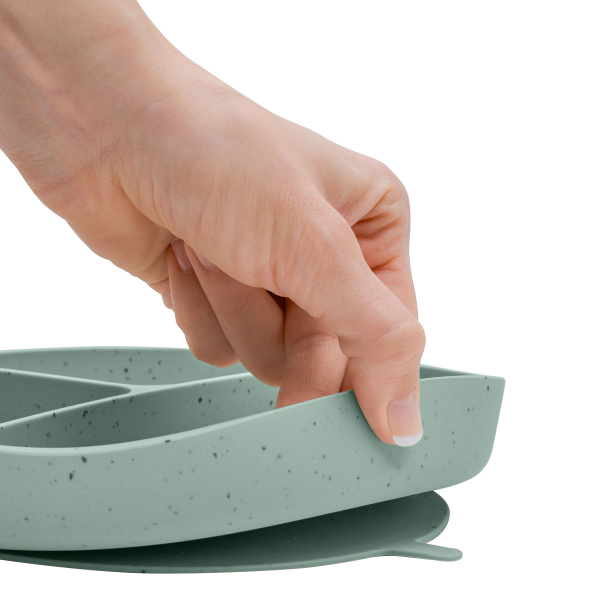 Πιάτο Σιλικόνης Με Χωρίσματα Kikka Boo Sage