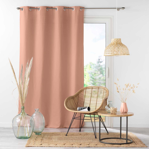 Κουρτίνα (140x260) Με Τρουκς L-C Absolu Blush 1612591