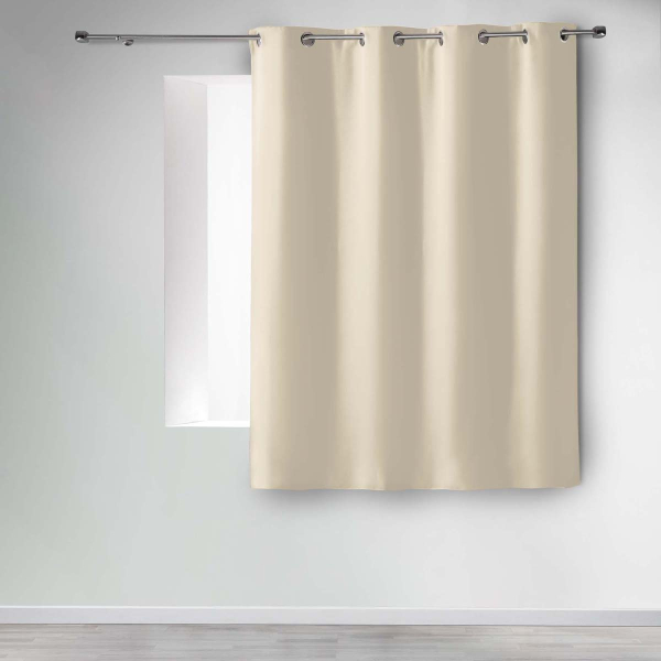 Κουρτίνα Συσκότισης Παραθύρου (135x180) Με Τρουκς L-C Occult Naturel 1612600