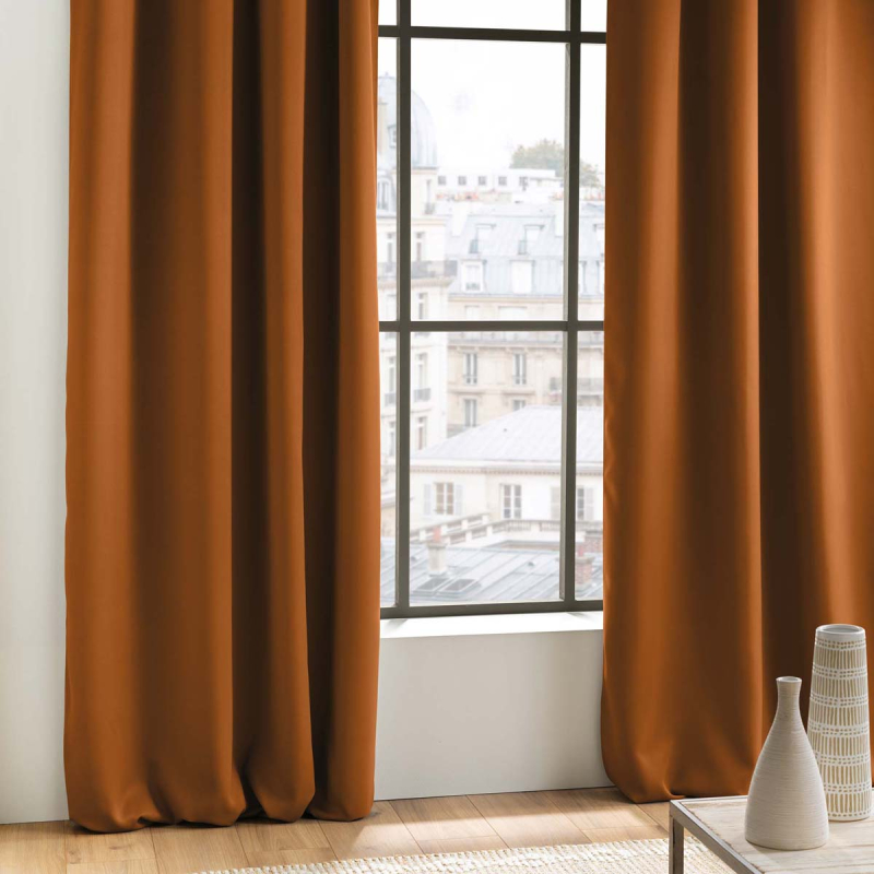 Κουρτίνα Συσκότισης (135x280) Με Τρουκς L-C Occult Camel Brown 1612617