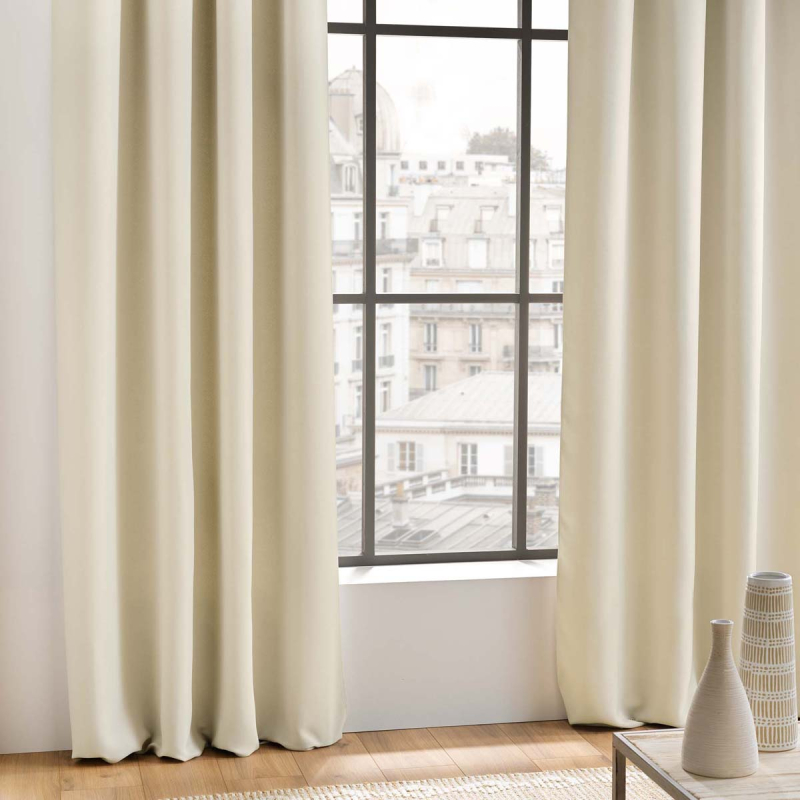 Κουρτίνα Συσκότισης (135x280) Με Τρουκς L-C Occult Naturel 1612608