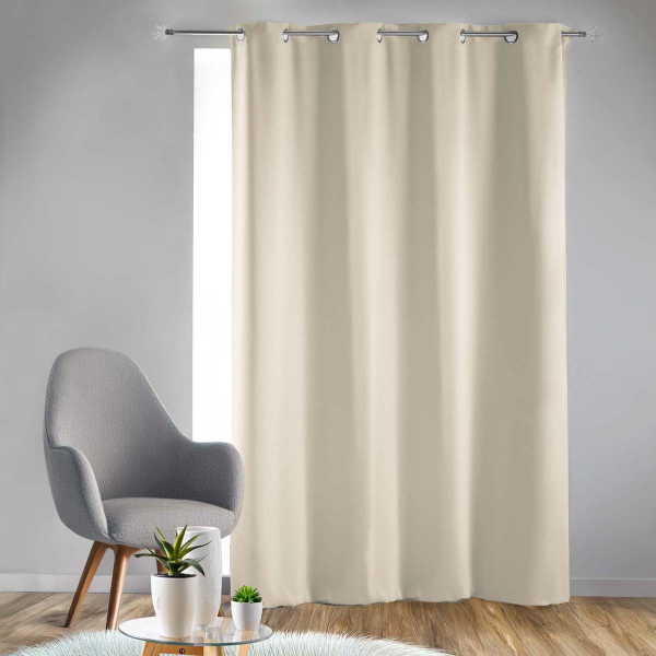 Κουρτίνα Συσκότισης (135x280) Με Τρουκς L-C Occult Naturel 1612608