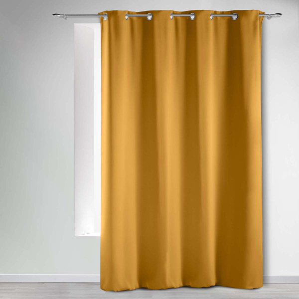 Κουρτίνα Συσκότισης (135x280) Με Τρουκς L-C Occult Ochre 1612618