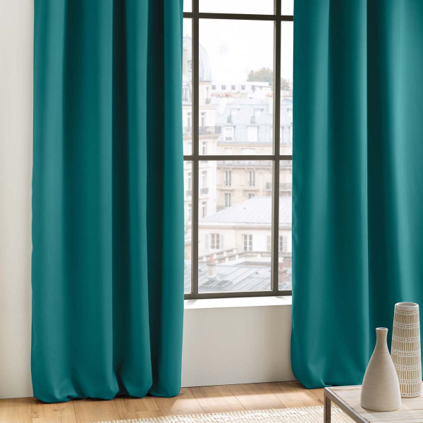 Κουρτίνα Συσκότισης (135x240) Με Τρουκς L-C Occult Bleu Peacock 1612603