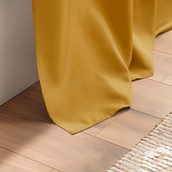 Κουρτίνα (140x280) Με Τρουκς L-C Essentiel Ochre 1612631