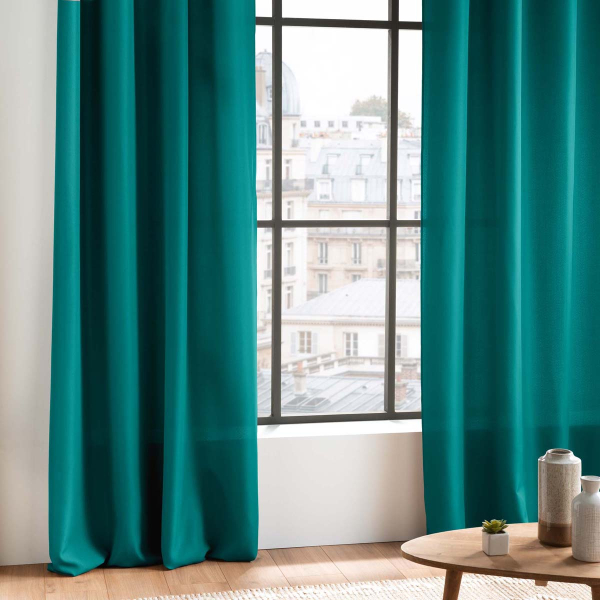 Κουρτίνα (140x280) Με Τρουκς L-C Essentiel Blue Peacock 1612664