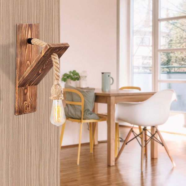 Απλίκα Τοίχου A-G Erebos 521SHN2130 Wood