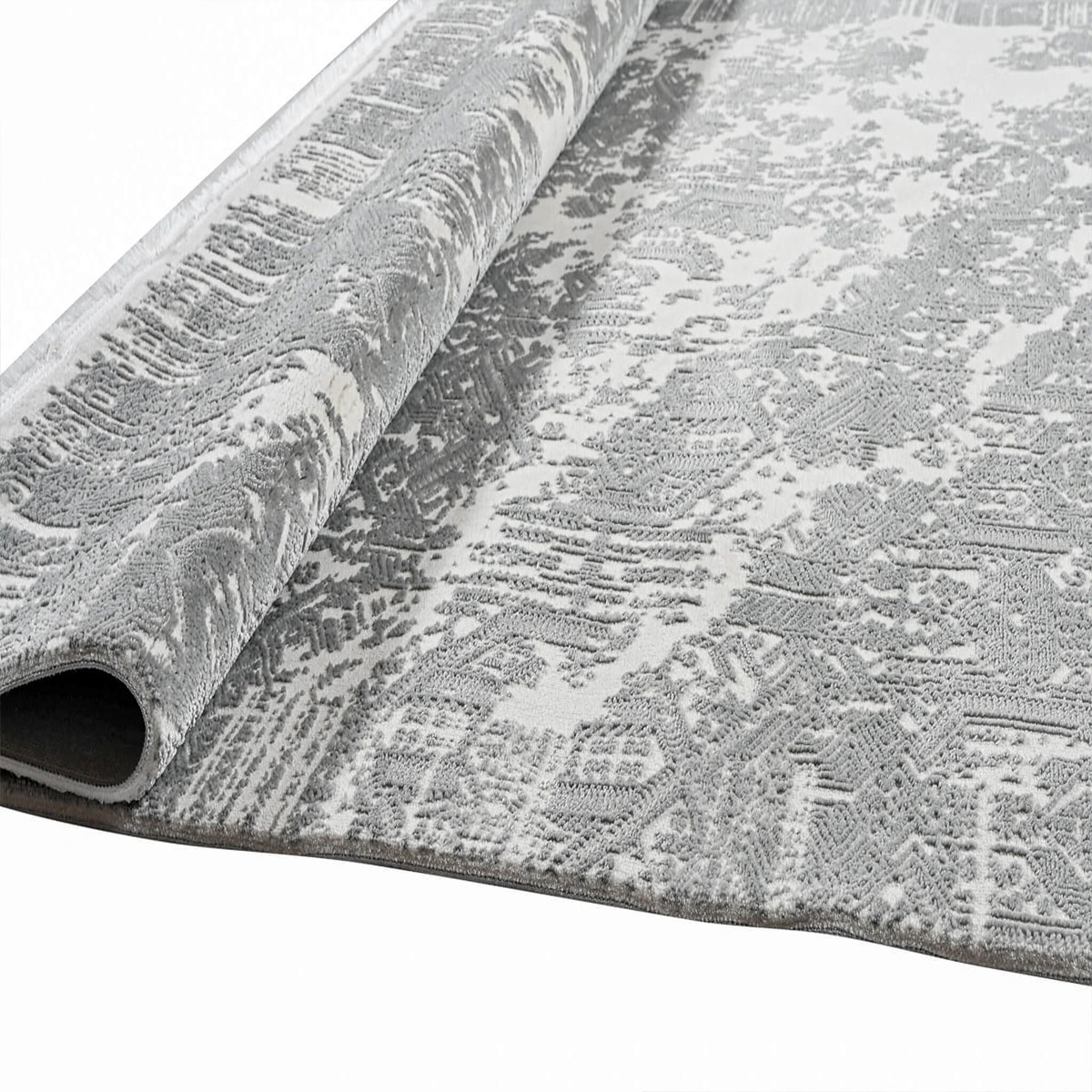 Χαλιά Κρεβατοκάμαρας (Σετ 3Τμχ) Polcarpet Platinum 7747 Grey Home Σετ Spitishop