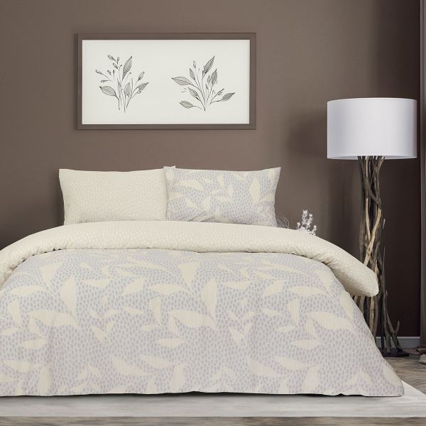 Παπλωματοθήκη Υπέρδιπλη (Σετ 225x245) 2 Όψεων Kocoon Melody