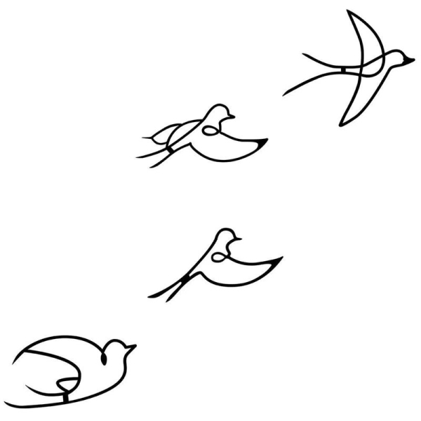 Διακοσμητικά Τοίχου (Σετ 4τμχ) A-G Hope 279ENZ2589