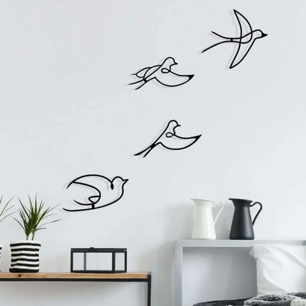 Διακοσμητικά Τοίχου (Σετ 4τμχ) A-G Hope 279ENZ2589