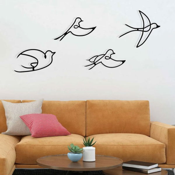 Διακοσμητικά Τοίχου (Σετ 4τμχ) A-G Hope 279ENZ2589