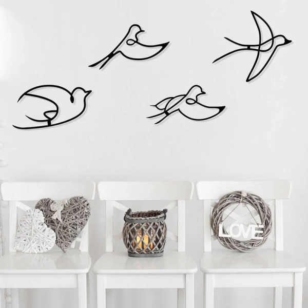 Διακοσμητικά Τοίχου (Σετ 4τμχ) A-G Hope 279ENZ2589