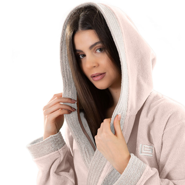 Μπουρνούζι Guy Laroche Monogram Pudra