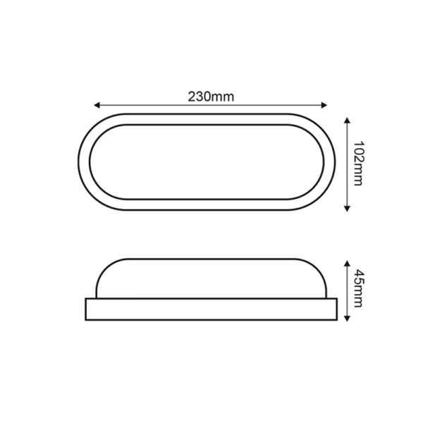 Απλίκα Εξωτερικού Χώρου/ Χελώνα LED Aca DORA2040W White
