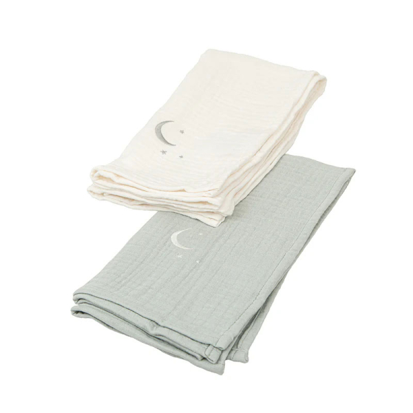 Ματλασέ Πάνες Αγκαλιάς (Σετ 2τμχ) Bimbidreams Mint