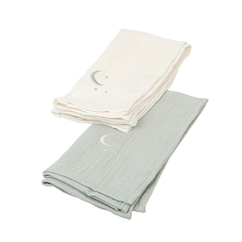 Ματλασέ Πάνες Αγκαλιάς (Σετ 2τμχ) Bimbidreams Mint