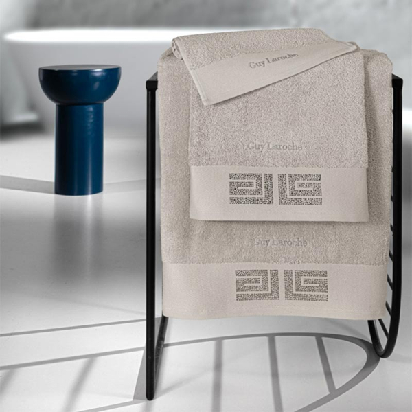 Πετσέτες Μπάνιου (Σετ 3τμχ) Guy Laroche Marlen Natural 500gsm
