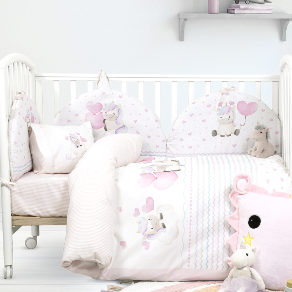 Σεντόνια Κούνιας (Σετ) Nima Baby Luni Uni