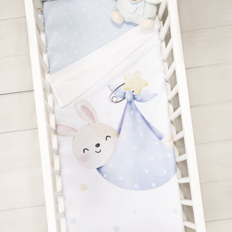 Σεντόνια Λίκνου (Σετ) Nima Baby Little Mister