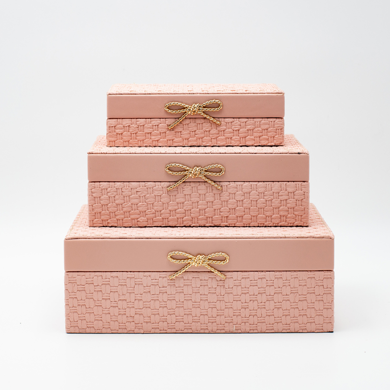 Κουτιά Αποθήκευσης (Σετ 3τμχ) Estheti 819-00322