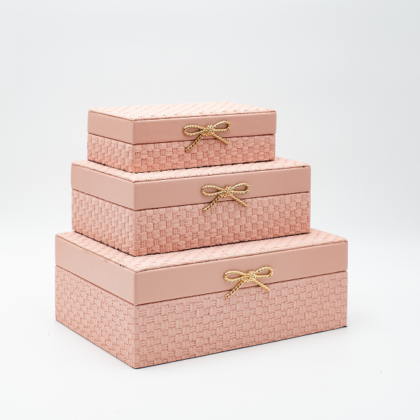 Κουτιά Αποθήκευσης (Σετ 3τμχ) Estheti 819-00322