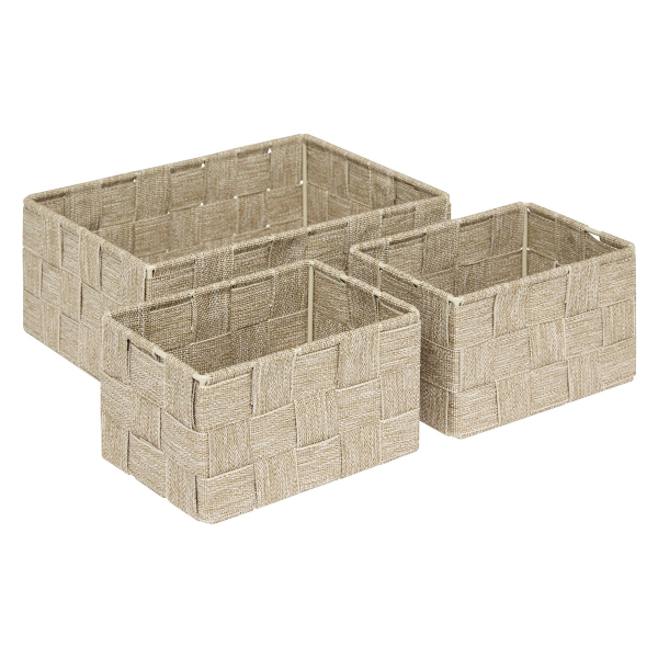 Καλάθια Αποθήκευσης (Σετ 3τμχ) F-V Lise Beige 204907B