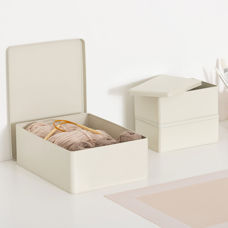 Κουτιά Αποθήκευσης (Σετ 3τμχ) F-V Deskolor Clay 209373A