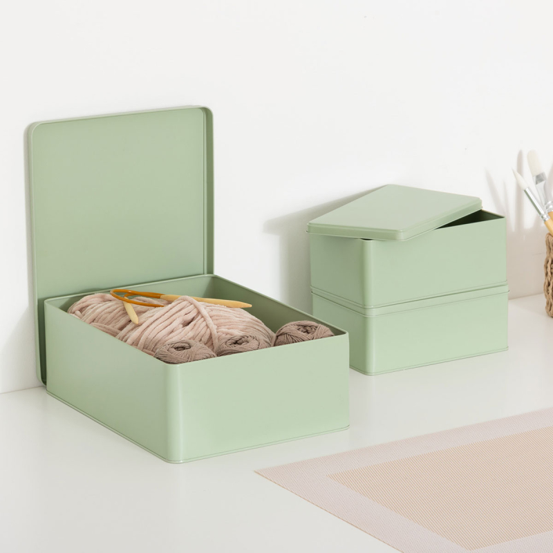 Κουτιά Αποθήκευσης (Σετ 3τμχ) F-V Deskolor Sage 209373B