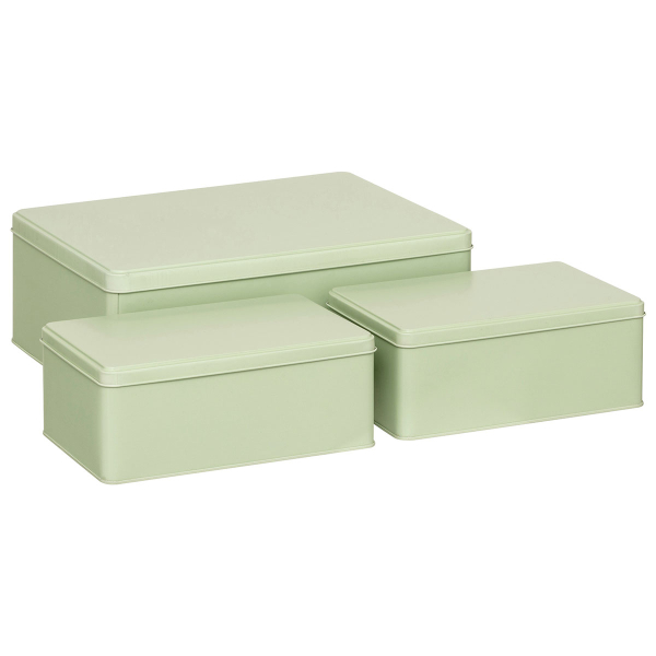 Κουτιά Αποθήκευσης (Σετ 3τμχ) F-V Deskolor Sage 209373B