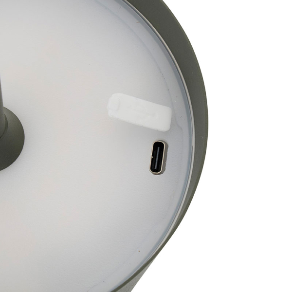 Επιτραπέζιο Φωτιστικό Επαναφορτιζόμενο LED (Φ11x37) A-S Cody Vert 202613D