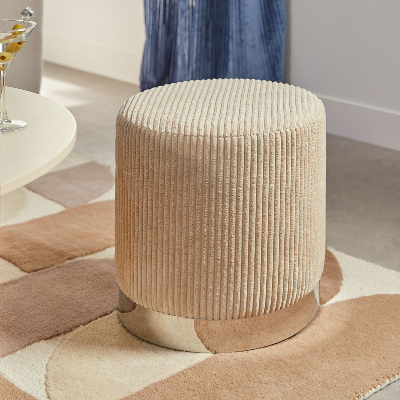 Σκαμπό (Φ38x38) A-S Sylia Ivory 207369A