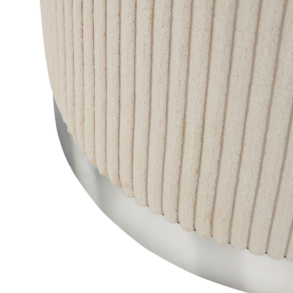 Σκαμπό (Φ38x38) A-S Sylia Ivory 207369A