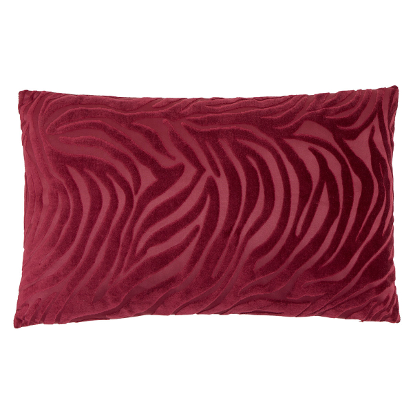 Διακοσμητικό Μαξιλάρι Βελουτέ 2 Όψεων (30x50) A-S Tigris Garnet 212453C