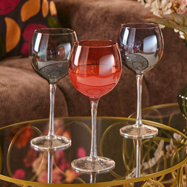 Ποτήρια Κρασιού Κολωνάτα 420ml (Σετ 6τμχ) S-D Lucia 203470