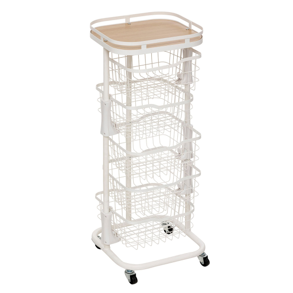 Τρόλεϊ/Ραφιέρα 6 Θέσεων (34.4x30.8x93.1) F-V Balm 190191