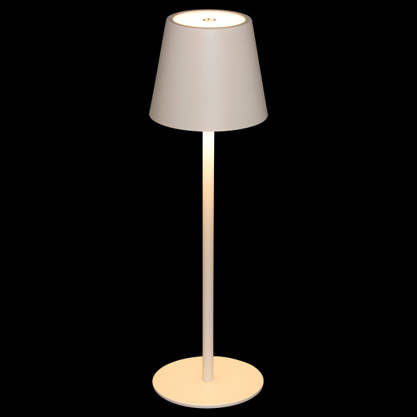 Επιτραπέζιο Φωτιστικό Επαναφορτιζόμενο LED (Φ11x37) A-S Cody Clay 202613C