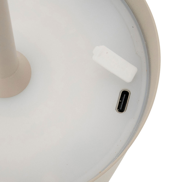 Επιτραπέζιο Φωτιστικό Επαναφορτιζόμενο LED (Φ11x37) A-S Cody Clay 202613C