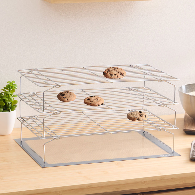 Σχάρες Ζαχαροπλαστικής (Σετ 3τμχ) F-V Baking 209615